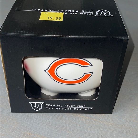 NFL Chicago Bears Team Piggy Bank Brand New 2011 - Picture 6 of 9